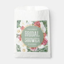 Chá de panela Floral de Boho Personalizado