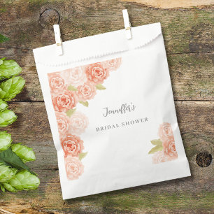 SACOLINHA CHÁ DE PANELA FLORORAL DE COR DA ÁGUA DA PEACH