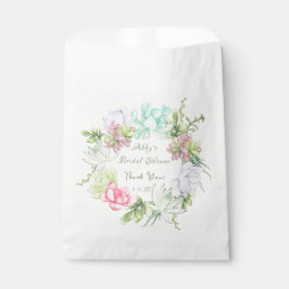 Sacolinha Chá de panela Verde Suculente De Frota Favorece B