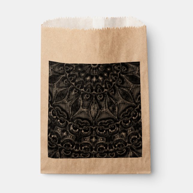 Sacolinha Charcar Mandala Favor Bag (Frente)