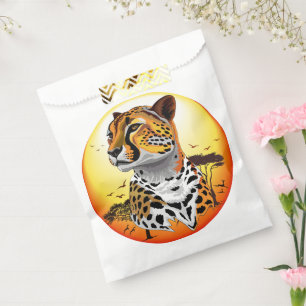 Sacolinha Cheetah African Feline Wild Animal