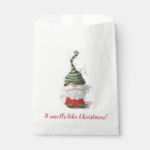 Sacolinha Cheira a Natal - Gnomo 2 Favor Bag