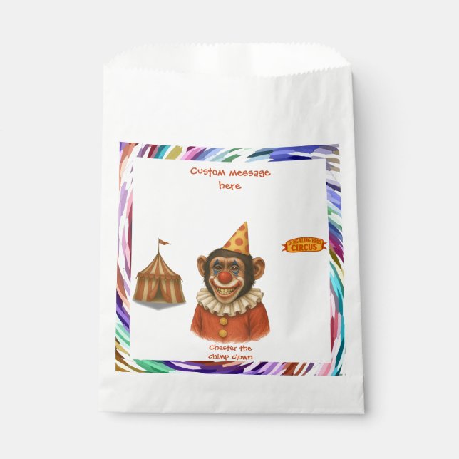 Sacolinha Chester the chimp clown (Frente)