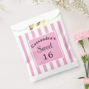 Sacolinha Chic Clássico de 16 Cinzas Rosa