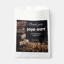 Chocolate escuro personalizado Design profissional