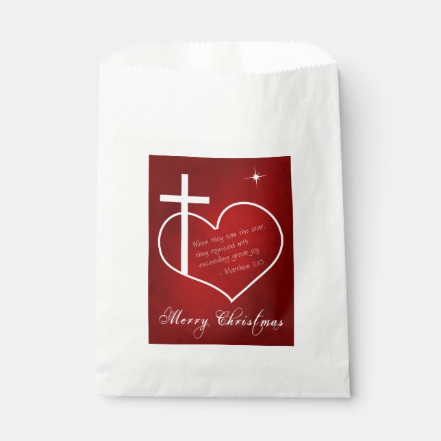 Sacolinha Christian Merry Red (Frente)
