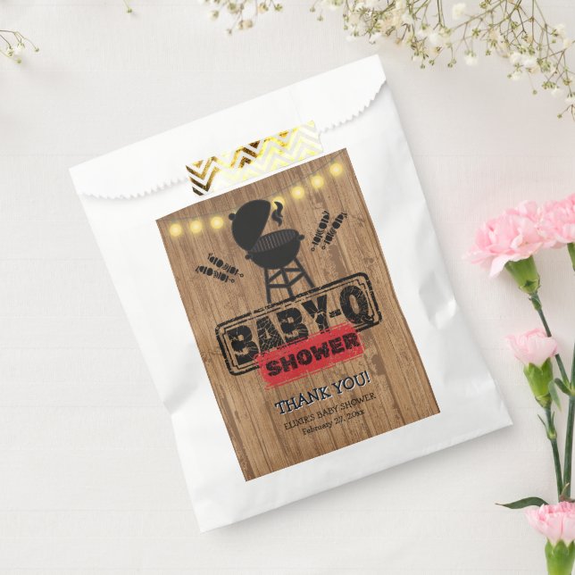 Sacolinha Churrasco Russo - Chá de fraldas De Grill Bebê (Selado)