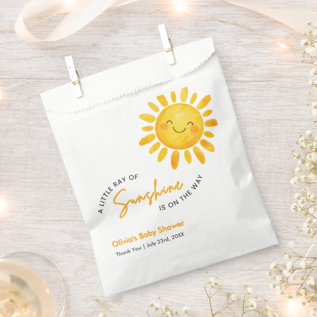 Sacolinha Chuva de Amor Boho Cute Um Pouco de Raio de Sol Ba (Cortado)