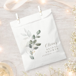 Sacolinha Chuva de Noiva Minimalista Dourada Personalizada