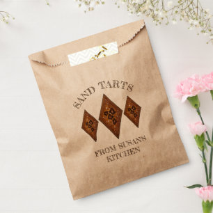 Sacolinha Cinnamon Sand Tarts Cookies de Natal caseiros