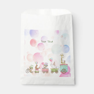 Sacolinha Circo Animais Favorecem Bolsas