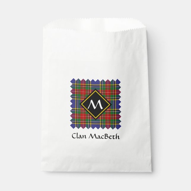 Sacolinha Clan MacBeth Tartan Favor Bag (Frente)