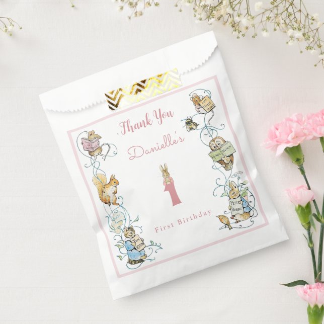 Sacolinha Classic Peter the Rabbit Beatrix Potter Birthday (Selado)