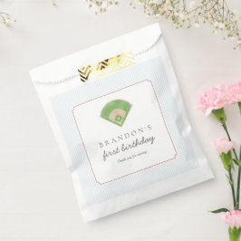 Sacolinha Clássico Préppy de Beisebol Primeiro Aniversário N