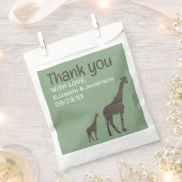 Sacolinha Clay Safari Giraffe, Casamento Russo