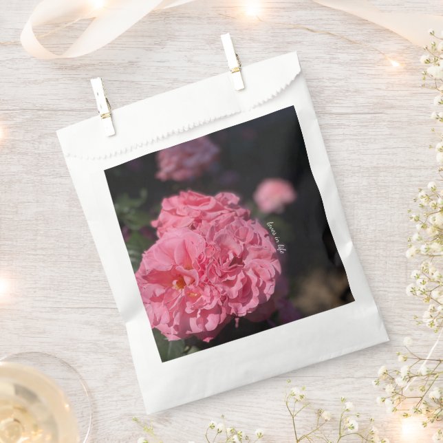 Sacolinha Cluster de Rosas Rosa (Cortado)