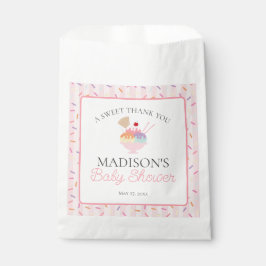 Sacolinha Cobertura de Sundae de Sorvete com Amor para Chá d