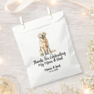 Sacolinha Cocktail personalizado de casamentos de animais de