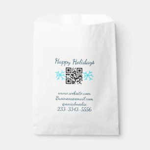 Sacolinha código QR personalizado simples adicione o texto d