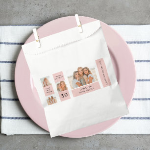 Sacolinha Colagem de Fotos de Amigos   Presente de aniversár