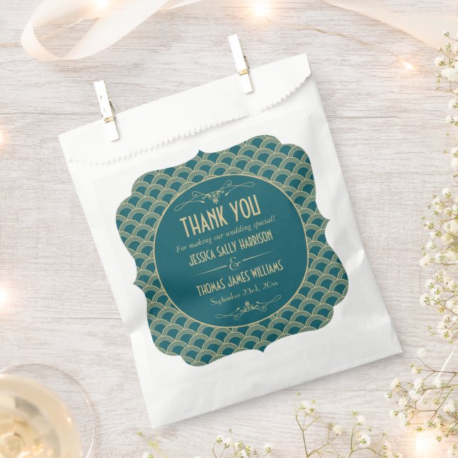 Sacolinha Coleção de Casamentos Art Deco Gatsby, de 1920 (Cortado)