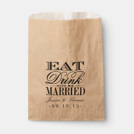 Sacolinha Coma, Beba E Se Case Favor Bag