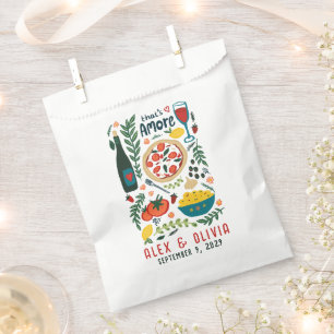 Sacolinha Comida Italiana That's Amore Casamento PERSONALIZA
