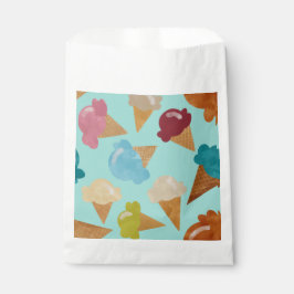 Sacolinha Cones de sorvete para Dias