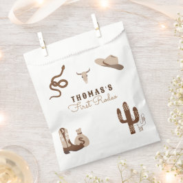 Sacolinha Convite de aniversário Rodeo Cowboy