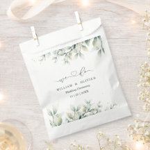 Convite de Casamento Floral Elegante com Verde Euc