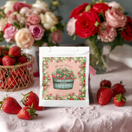 Sacolinha convite para chá de fraldas de amora doce chá de f