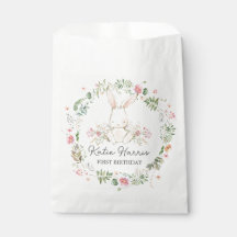 Convite para o aniversário de Bunny, um coelho é u