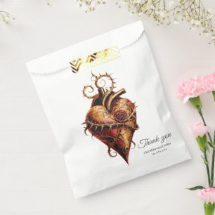 Sacolinha Coração de paixão romance e amor.
