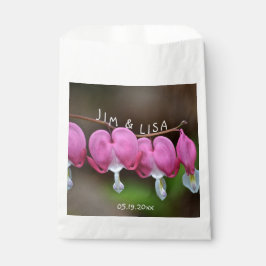 Sacolinha Corações de Casamento Rosa