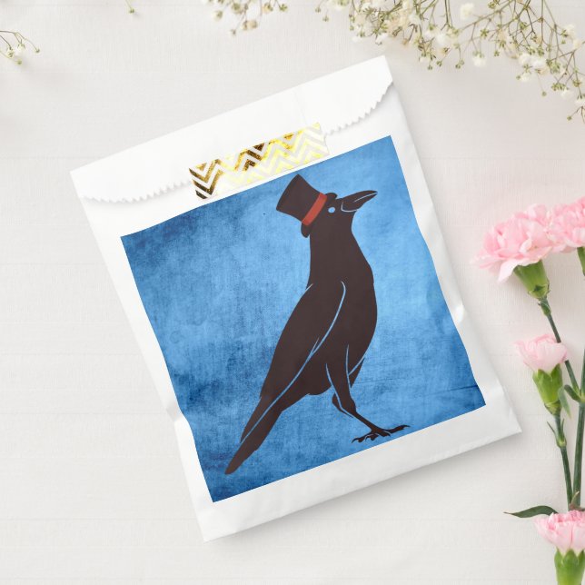 Sacolinha Corvids - Tophat Blackbird Raven (Selado)