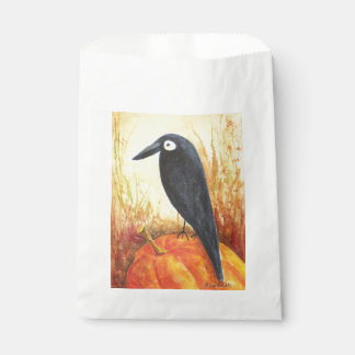 Sacolinha Corvo nas Bolsas Pumpkin Favor