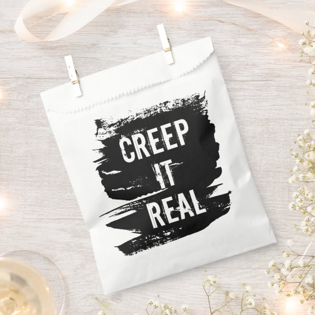 Sacolinha Creep it Real Halloween (Cortado)