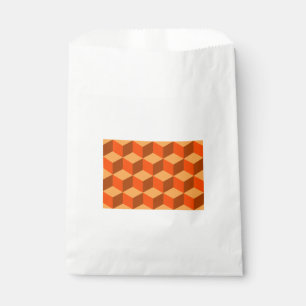Sacolinha Cubos laranja