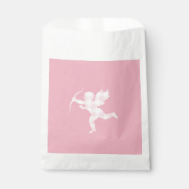 Sacolinha Cupido de Xadrez Rosa