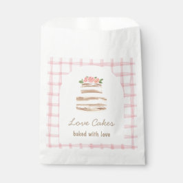 Sacolinha Custom Name Wedding Cake Business Sticker
