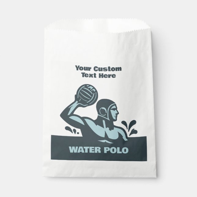 Sacolinha Custom Text Water Polo (Frente)