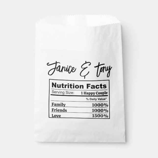 Sacolinha Custom Wedding Thank You Bridal Shower Bachlorette (Frente)