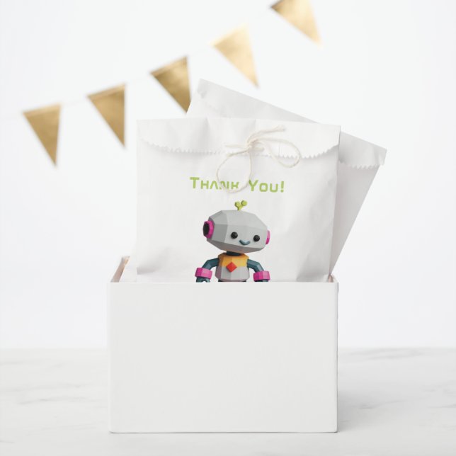 Sacolinha Customizable Robot Kids (Festa)