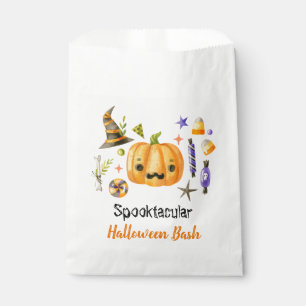 Sacolinha Cute Boo Pumpkin Spooktacular Festa de Halloween B