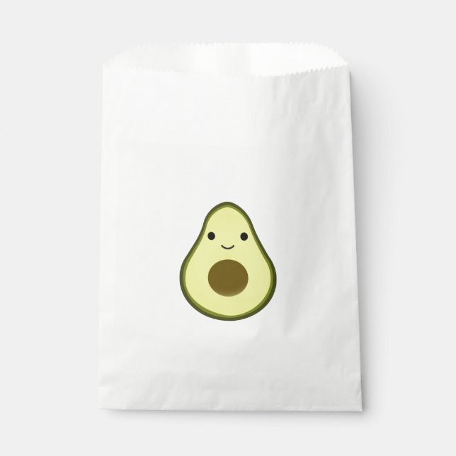 Sacolinha Cute Kawaii Avocado (Frente)