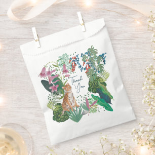 Sacolinha Cute Tiger Jungle Safari Obrigado Baby Shower   