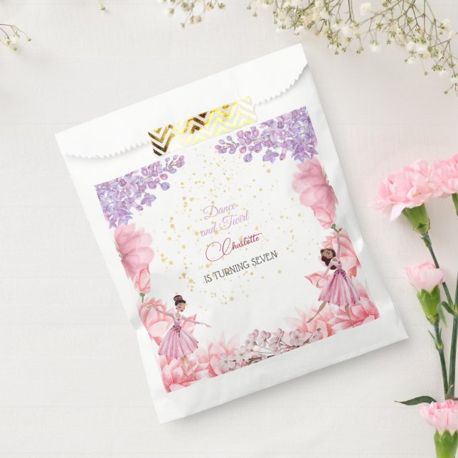 Sacolinha Dança e aniversário de bailarina (Selado)