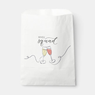 Sacolinha de Brinde de Champanhe da Equipe da Noiv