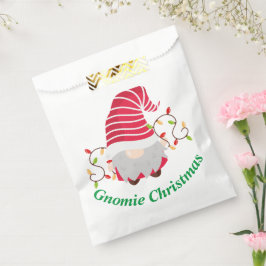 Sacolinha de Favor de Natal do Gnomie