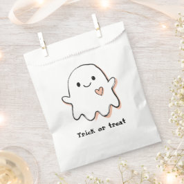 Sacolinha de Favor - Fantasma Bonito de Truque ou